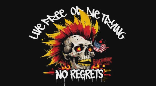 Live Free or Die Trying - Short sleeve t-shirt